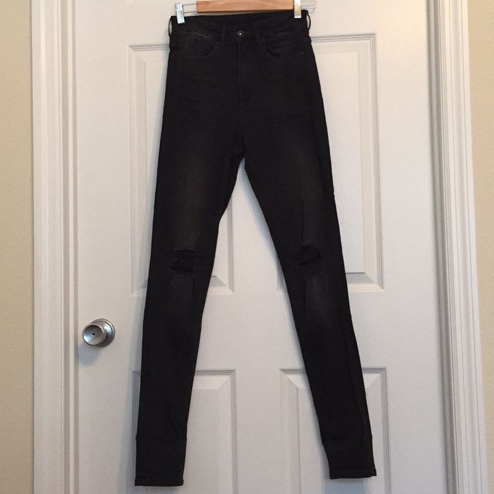 High Waisted Skinny Jeans